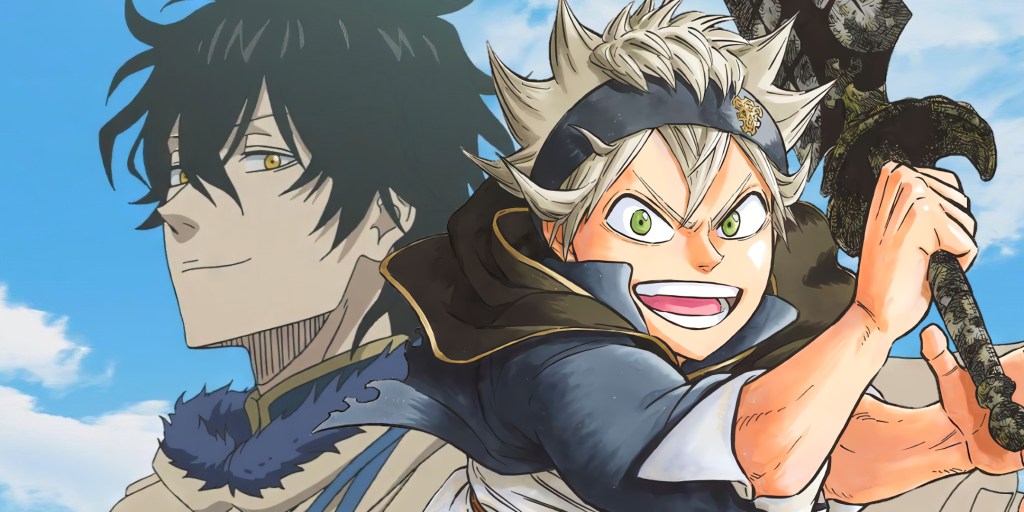 Asta from Black Clover with Yuno in the background
