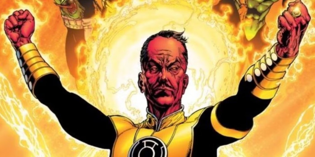 Sinestro in Green Lanterns' Sinestro Corps War